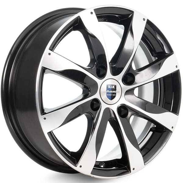 ДЛ 4*100 15*6 D67.1 ET38 К&К Джемини Алмаз черный